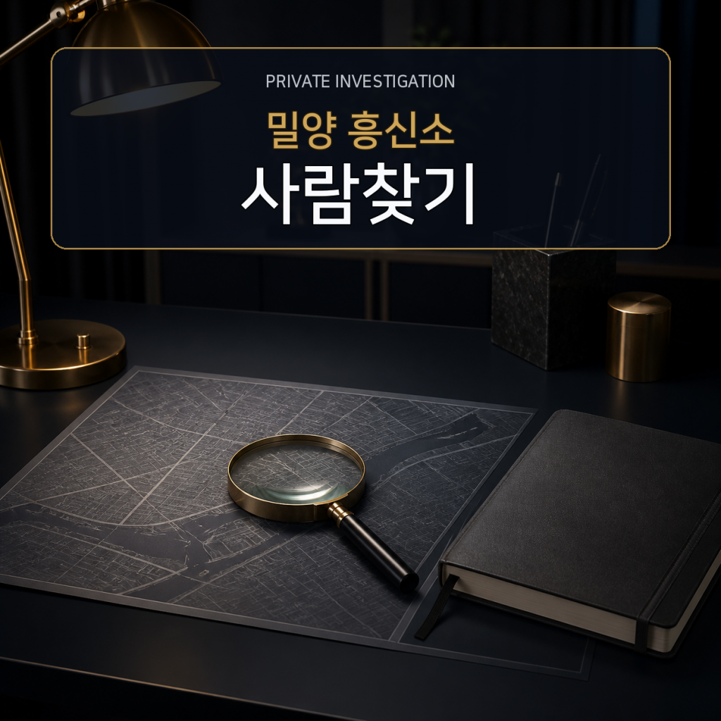 밀양 사람찾기·소재파악 전문 흥신소